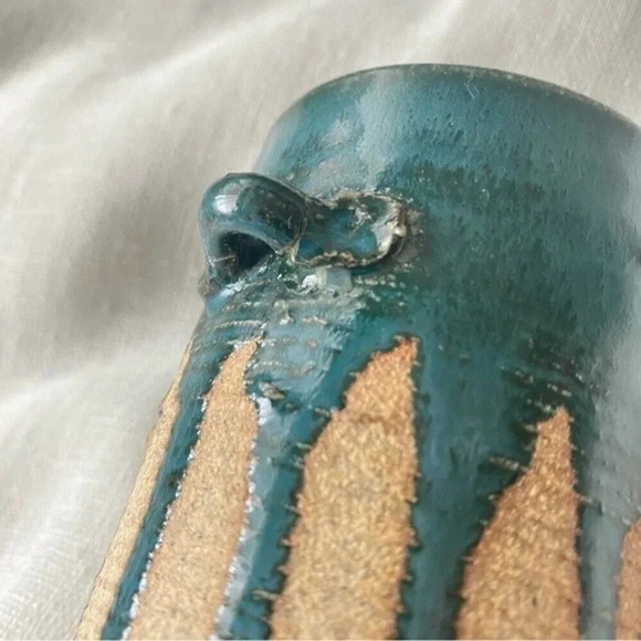 Vintage Green Marble Dish and Emerald Green StonewareVase and Bowl Sets - Picture 7 of 16